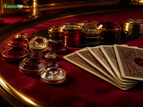 Antarmuka permainan Poker di buaya138